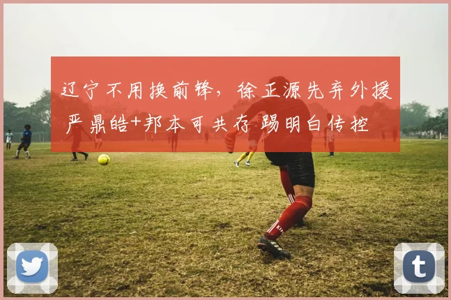 辽宁不用换前锋，徐正源先弃外援 严鼎皓+邦本可共存 踢明白传控