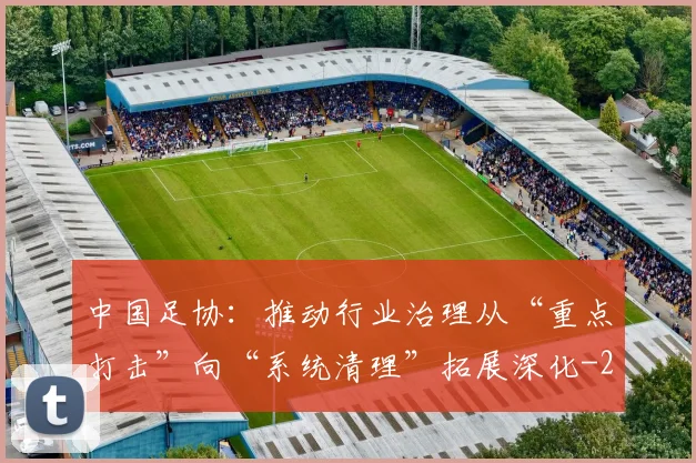 中国足协：推动行业治理从“重点打击”向“系统清理”拓展深化