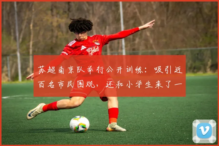 苏超南京队举行公开训练：吸引近百名市民围观，还和小学生来了一场热身赛